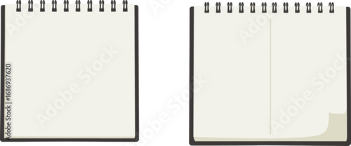 simple black frames with white backgrounds side by side