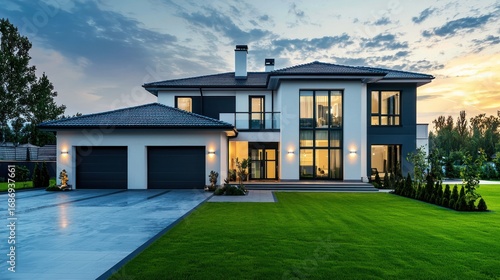 Modern house exterior