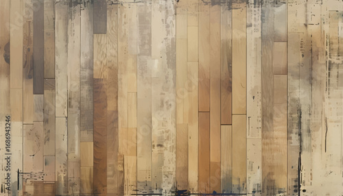 Wooden floor. Wooden planks floor. Wooden surface. 