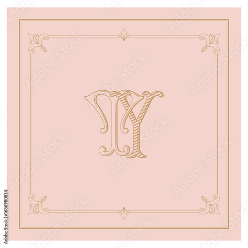 TY,YT, logo TY, Letter TY,  Monogram TY,Wedding Monogram, Wedding Logo, Logo Design , Monogram Vintage
