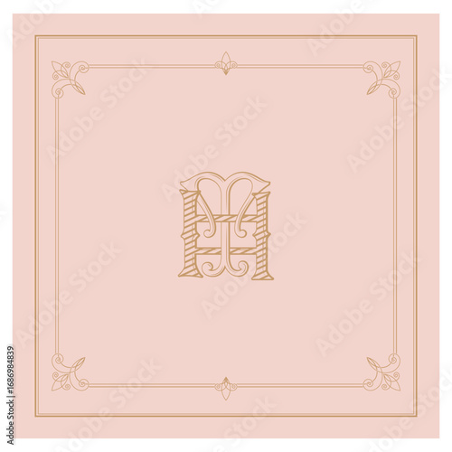 TH,HT, logo TH, Letter TH,  Monogram TH,Wedding Monogram, Wedding Logo, Logo Design , Monogram Vintage