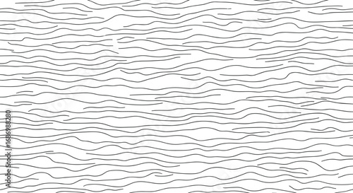 Abstract digital waveform pattern with dynamic interconnected lines and dots creating a rhythmic flow of information