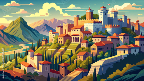 San Marino Historic Centre and Mount Titano, San Marino combines fortress walls, medieval towers, and mountain ridges, narrating centuries of independence and resilience atop dramatic landscapes.