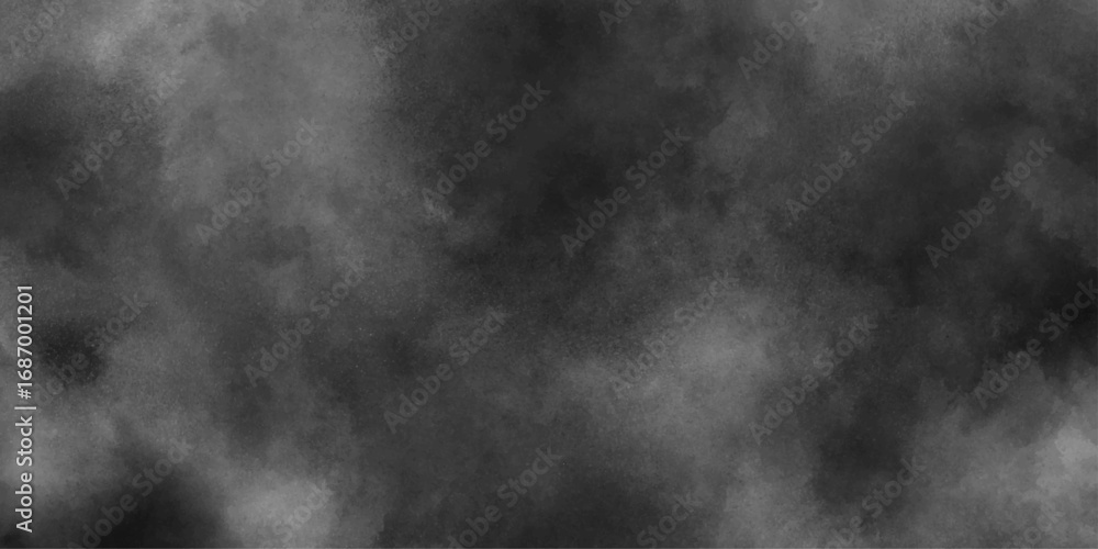 Fototapeta premium abstract cloud and vapor texture background. Black and white smoke aquarelle smudge illustration abstract white Fog or smoke color isolated background , Abstract Painted Illustration. Brush stroked.