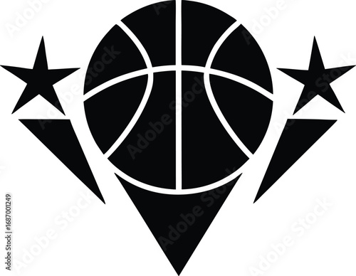 Basketball points vector icon.eps