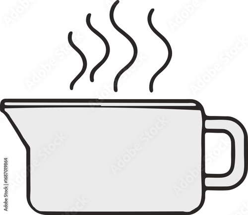 Hot Beverage in a Creamer