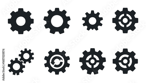 Wedding and baby icons: rings, flowers, teddy bear, stroller, bells