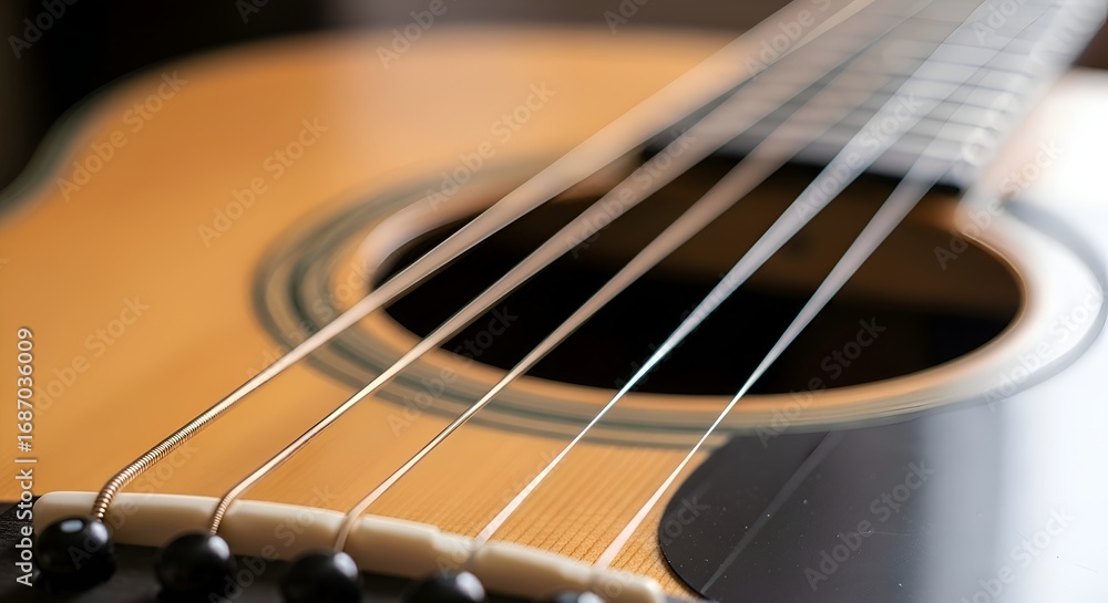 Obraz premium guitar close up