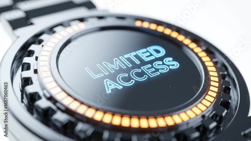 Limited Access A Visual Representation of Restricted Access and Security Measures