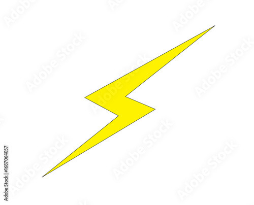 Print thunder, thunder, icon, icon thunder