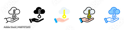 Access icon multiple style 