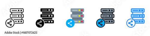 Shared icon multiple style 