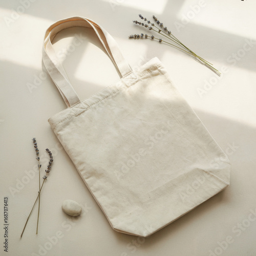 A pink gift box with a red bow sits on white fabric next to a needle and thread