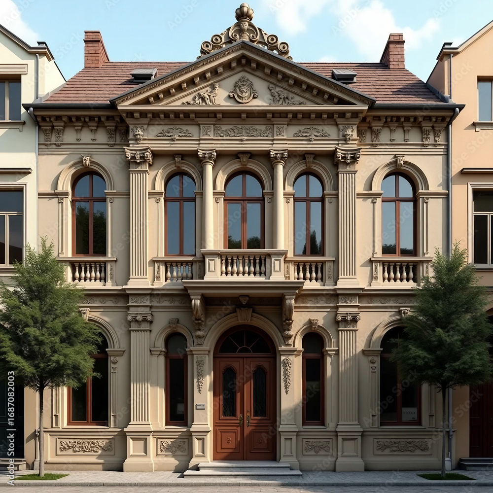 Obraz premium Neo-Classical Facade 