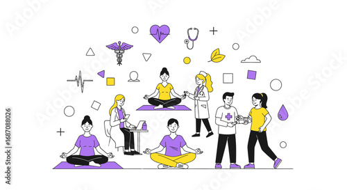 Promoting wellness: Integrative health solutions for balancing mind and body