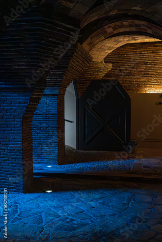 A view from Palau Güell in Barcelona, ​​Spain, in February 2025.