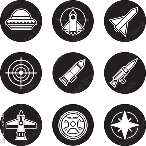 Space and Military Icons Sci-Fi and Propulsion