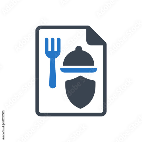 Safe dining icon