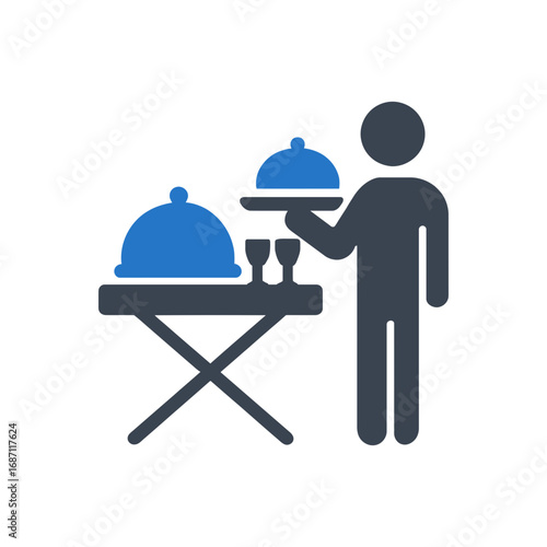 Catering service icon