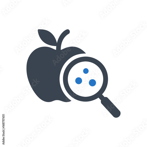 Food hygiene check icon