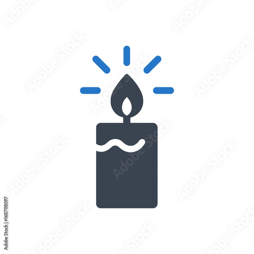 Dinner Candlelight Icon