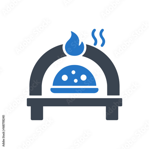 Pizza Oven Icon