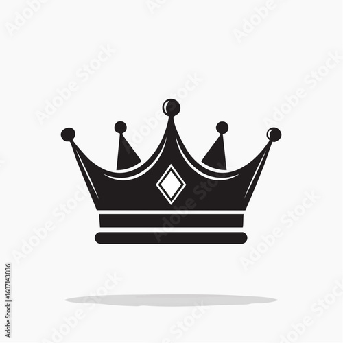 Regal Crown Icon - Symbol of Royalty, Power, and Achievement