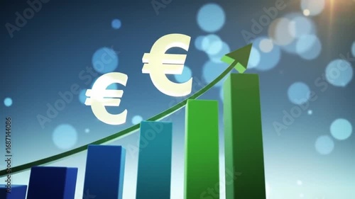 Growing Financial Chart