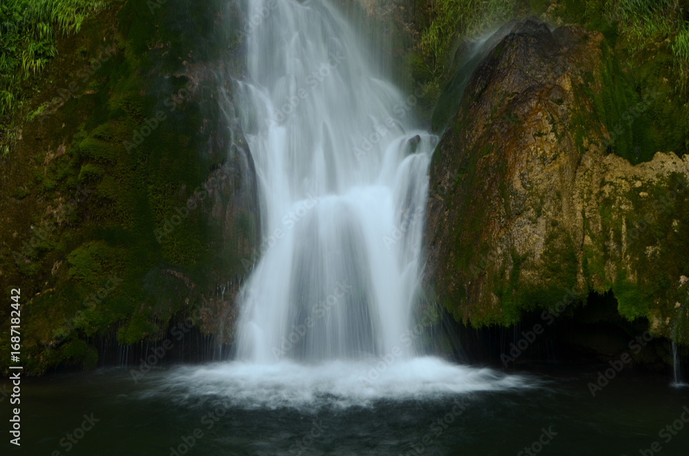 Obraz premium waterfall in the forest