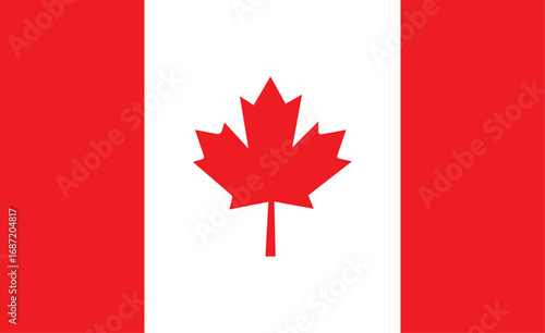 Canada flag PNG vector. Canada Square and round, Canada wavy flag digital vector illustration.
