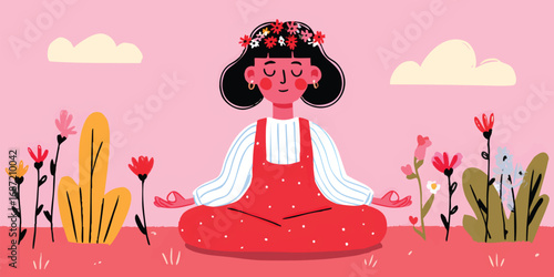 A girl finds inner peace th...