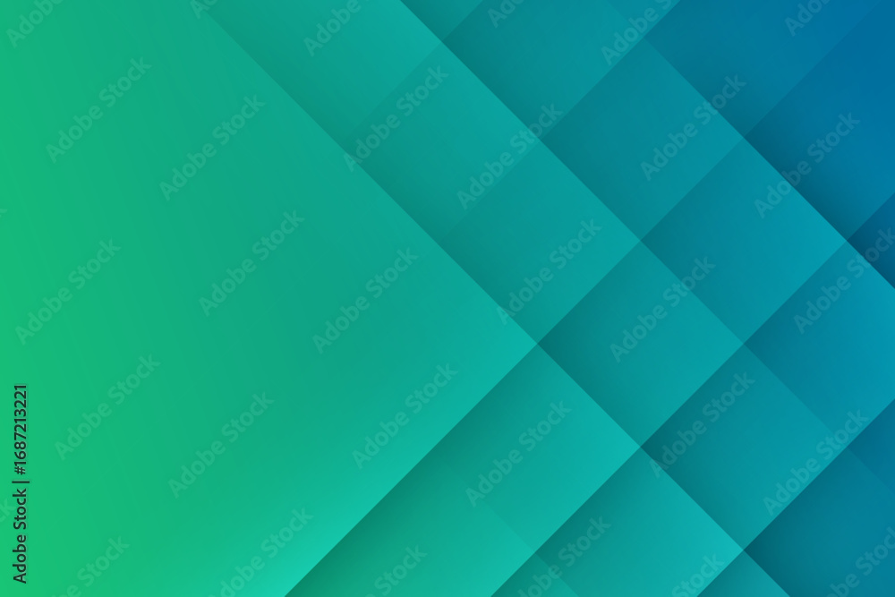 Obraz premium Soft blue and green gradient abstract background. Modern and clean concept design.