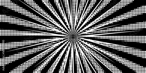 Cartoon halftone line. Comic lines. Concentrated frames. Superhero hero. Anime focus isolated on white background. Radial pattern. Accent attention. Action hd. Superhero texture. Eps10