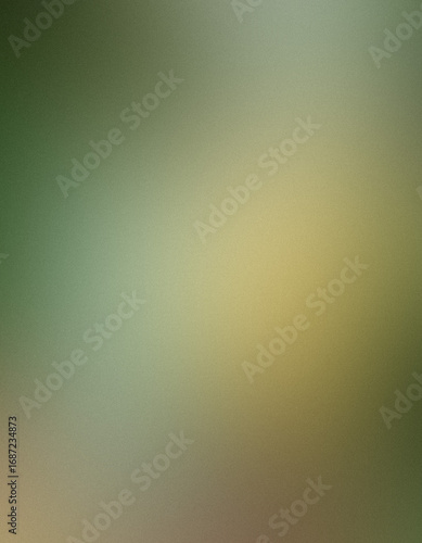 Subtle Gradient of Olive Green and Yellow Hues Creates a Calm Atmospheric Effect for Backgrounds and Designs with Soft Texture