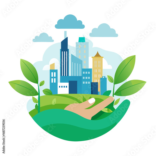 eco city concept