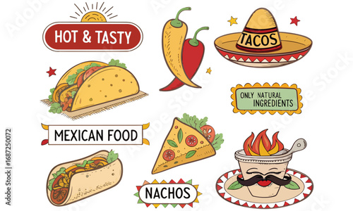 Authentic Mexican Food – Tacos, Nachos, Hot and Tasty Flavors