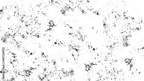 Urban Grainy Grunge Texture Vector. Distressed Dust Overlay Rough Background Illustration.