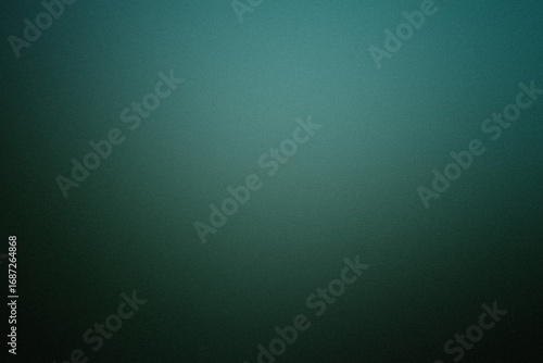 Serene Gradient of Teal and Dark Green A Calm and Soothing Textured Background with Subtle Grain and Blending Colors