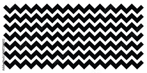 Zigzag isolated line set on white background.  Dark vector wavy line set. Background line icon set. Isolated ornament graphical vector icons. EPS 10. 
