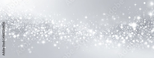 Wallpaper Mural Silver glitter background with light effects Torontodigital.ca