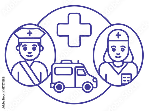 Medical and healthcare icons set,Professional medical icons set for healthcare innovation and digital health solutions