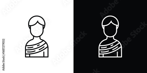 Hajj icon design elements pack. Vector symbols for UI Designs