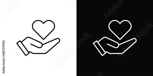 Forgiveness icon design elements pack. Vector symbols for UI Designs