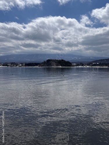 Winter Calm on Lake Kawaguchi