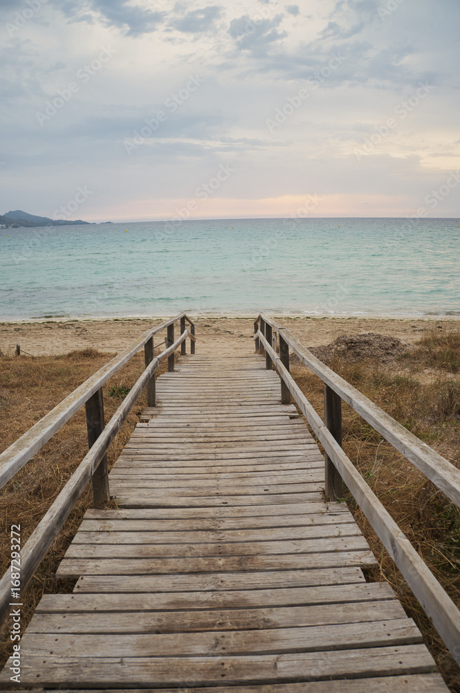 Obraz premium Alcudia beach called playa de Muro