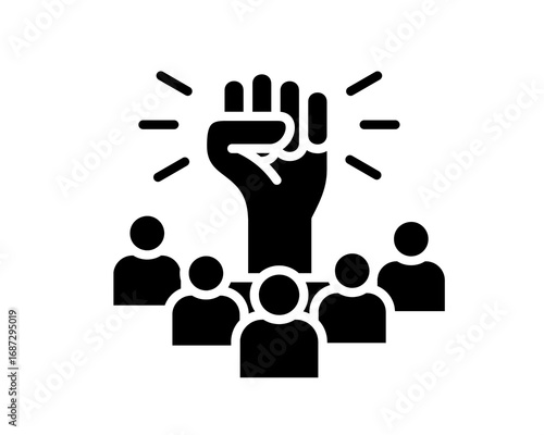 Empowerment A United Fist, Rising Together