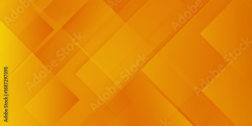 Vibrant abstract geometric artwork featuring flowing orange modern science and technology background with geometric lines, linne concept orange abstract gradient banner background.