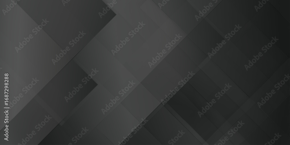 Obraz premium Minimal Color gradient modern abstract business concept Geometric black background, Dark black neutral abstract line background, abstract modern geometric background overlap layer on dark space.