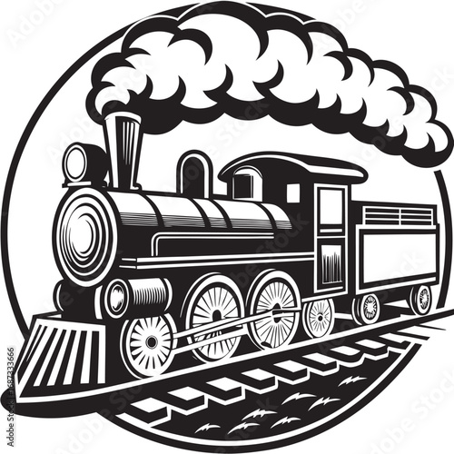 Retro Steam Train