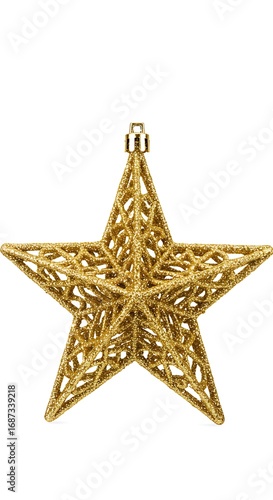 Golden Filigree Star